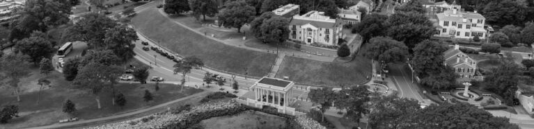 Aerial Drone Photo Plymouth Rock Massachusetts 2024